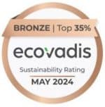 Médaille de bronze EcoVadis 2024
