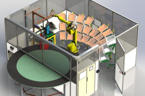 Four de frittage automatisé