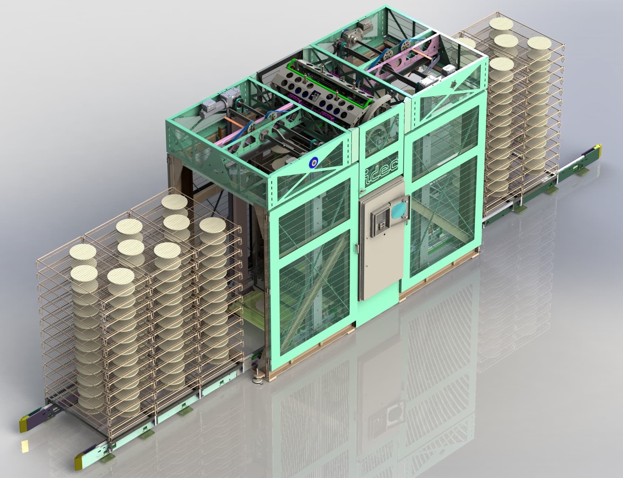 Retourneur de claies